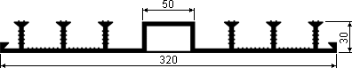Гидрошпонка DF 320/50-6/30